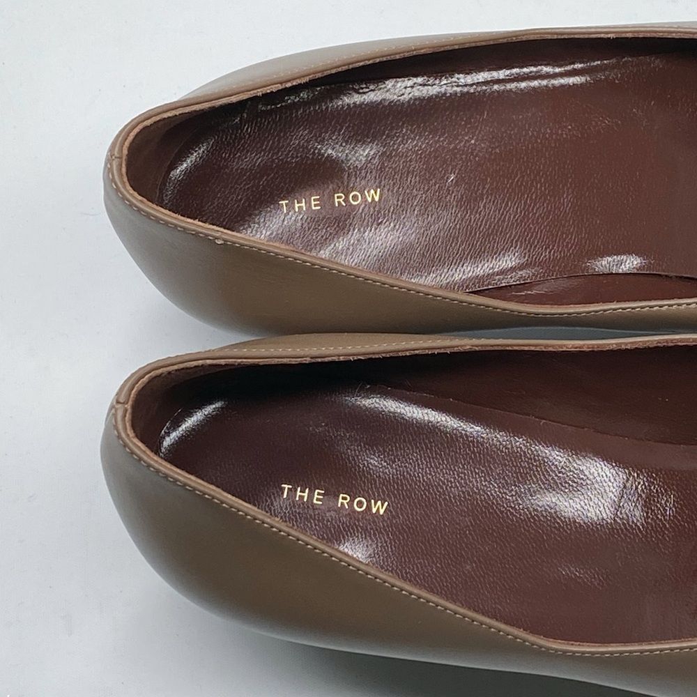 The Row Almond Leather Pump size 37.5 - Picture 6 of 13